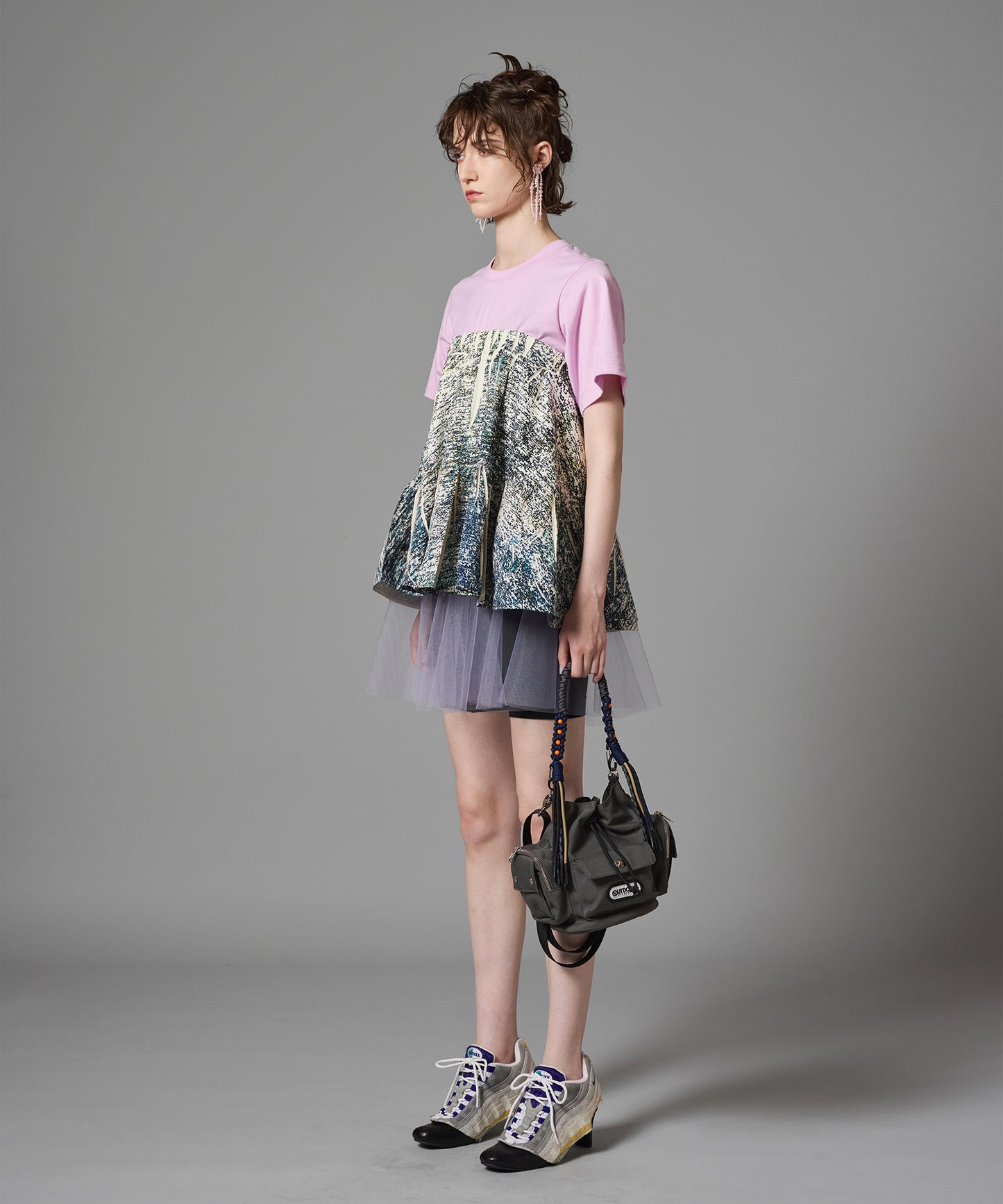 GATHER TULLE T-SHIRT