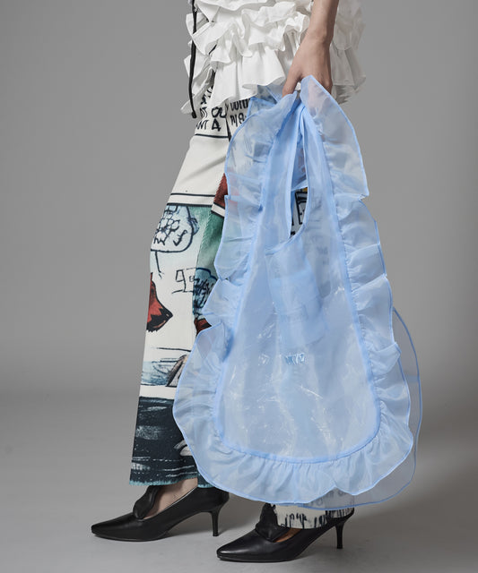SHEER FRILL BAG(L)