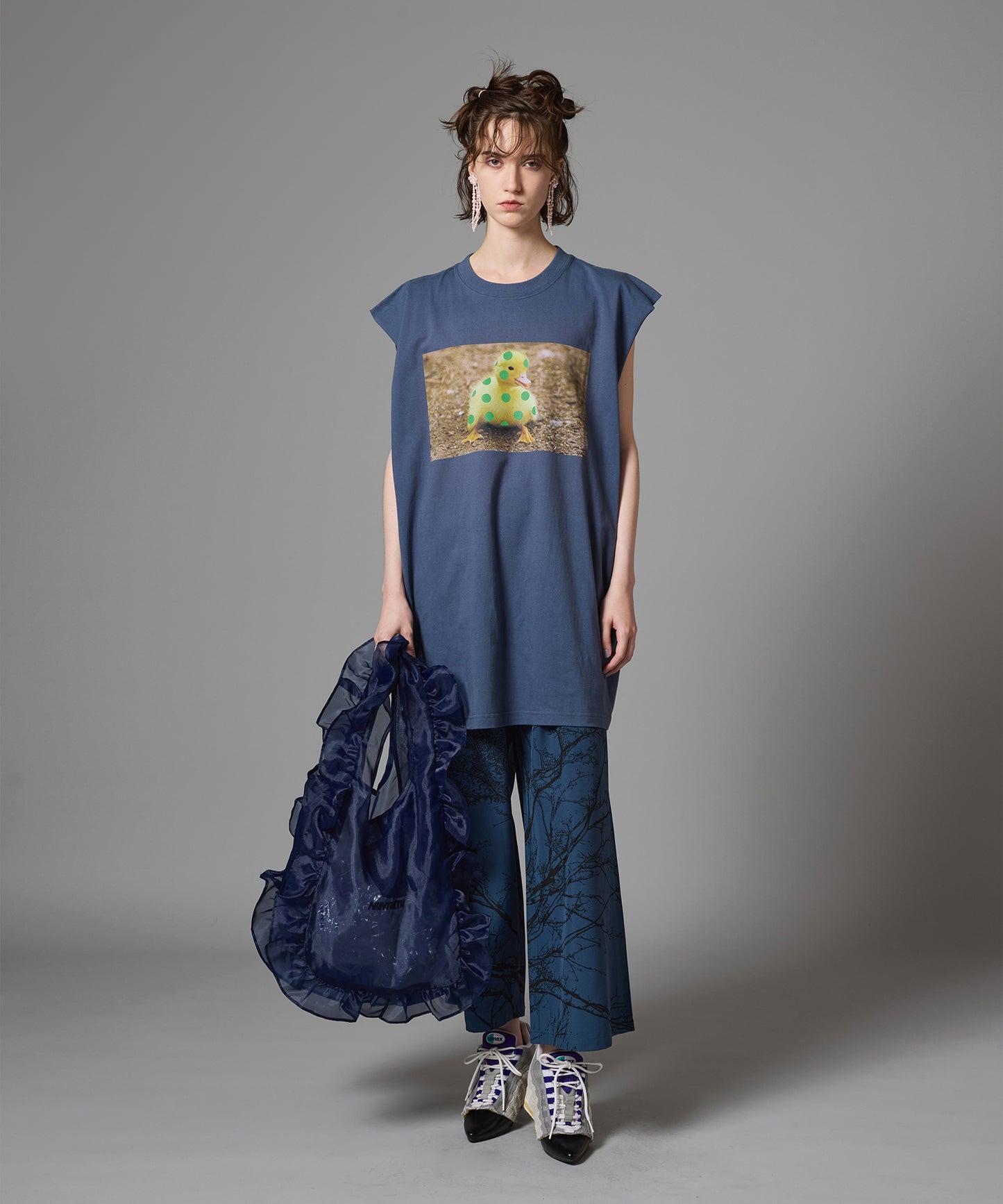SHEER FRILL BAG(L)