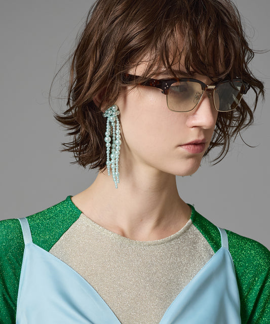 FRINGE PEARL EARRING