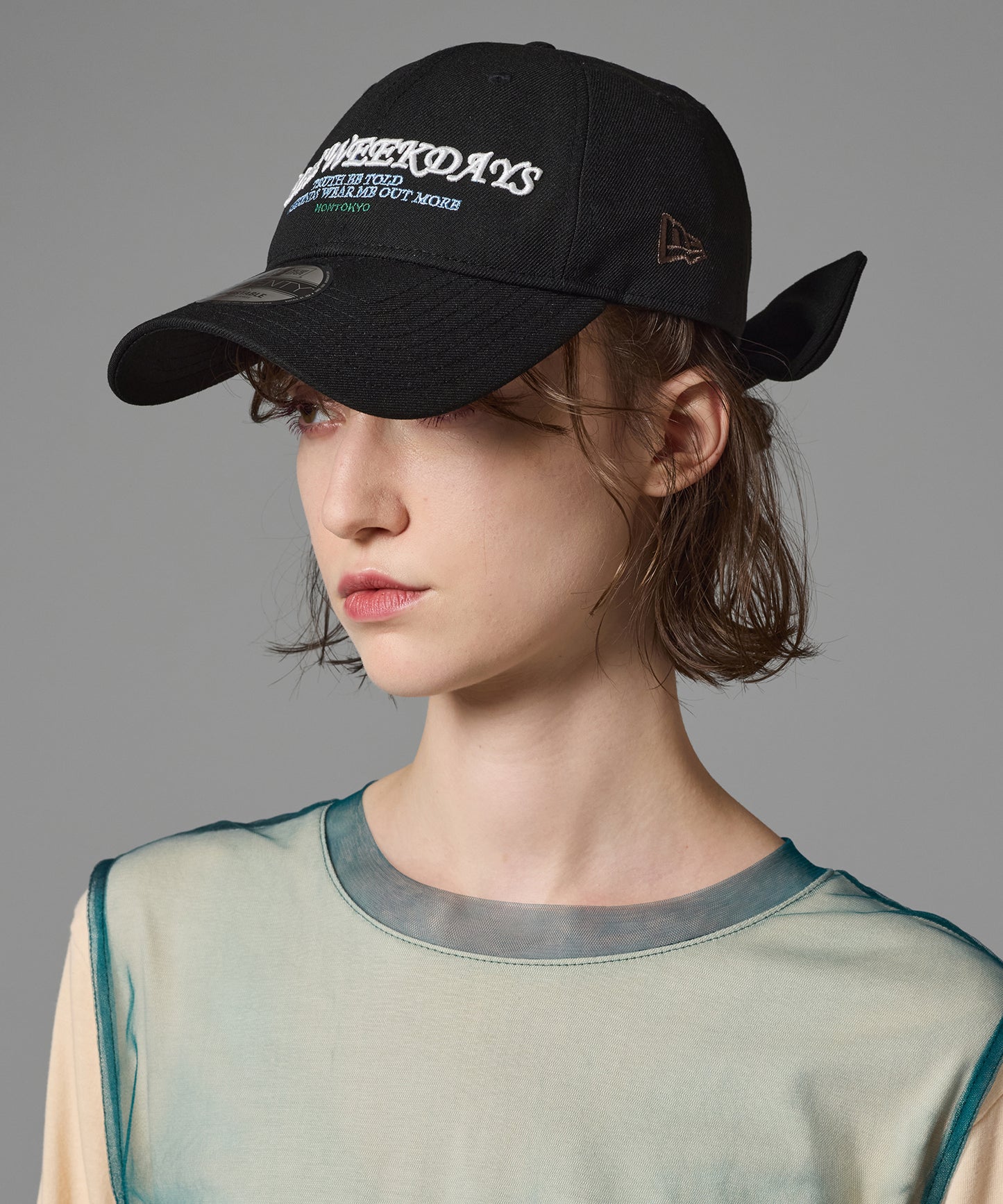 2WAY RIBBON CAP