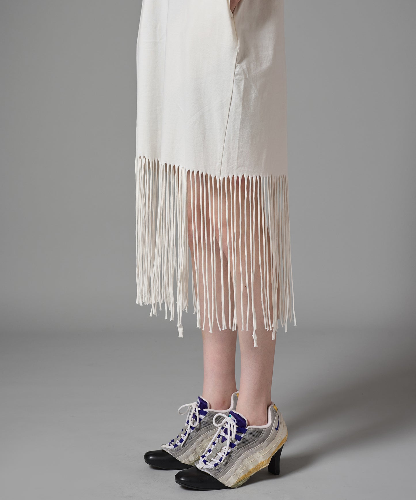 FRINGE T-SHIRT ONE-PIECE