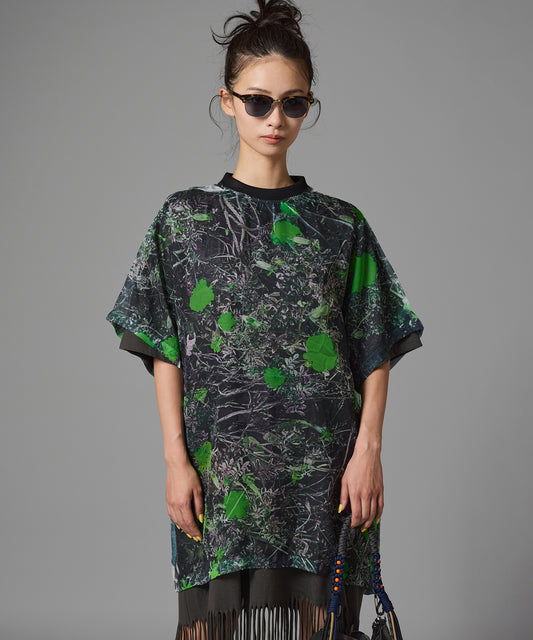 DIRECT PRINT SHEER T-SHIRT