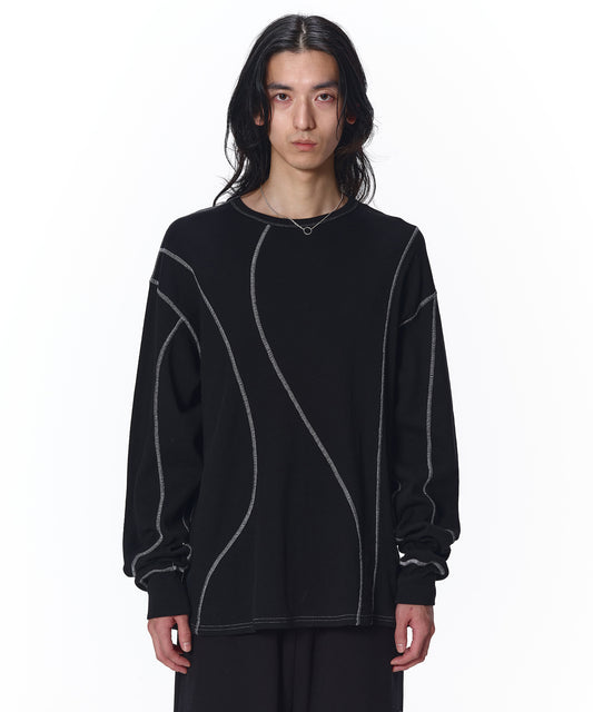 WAFFLE STITCH L/S