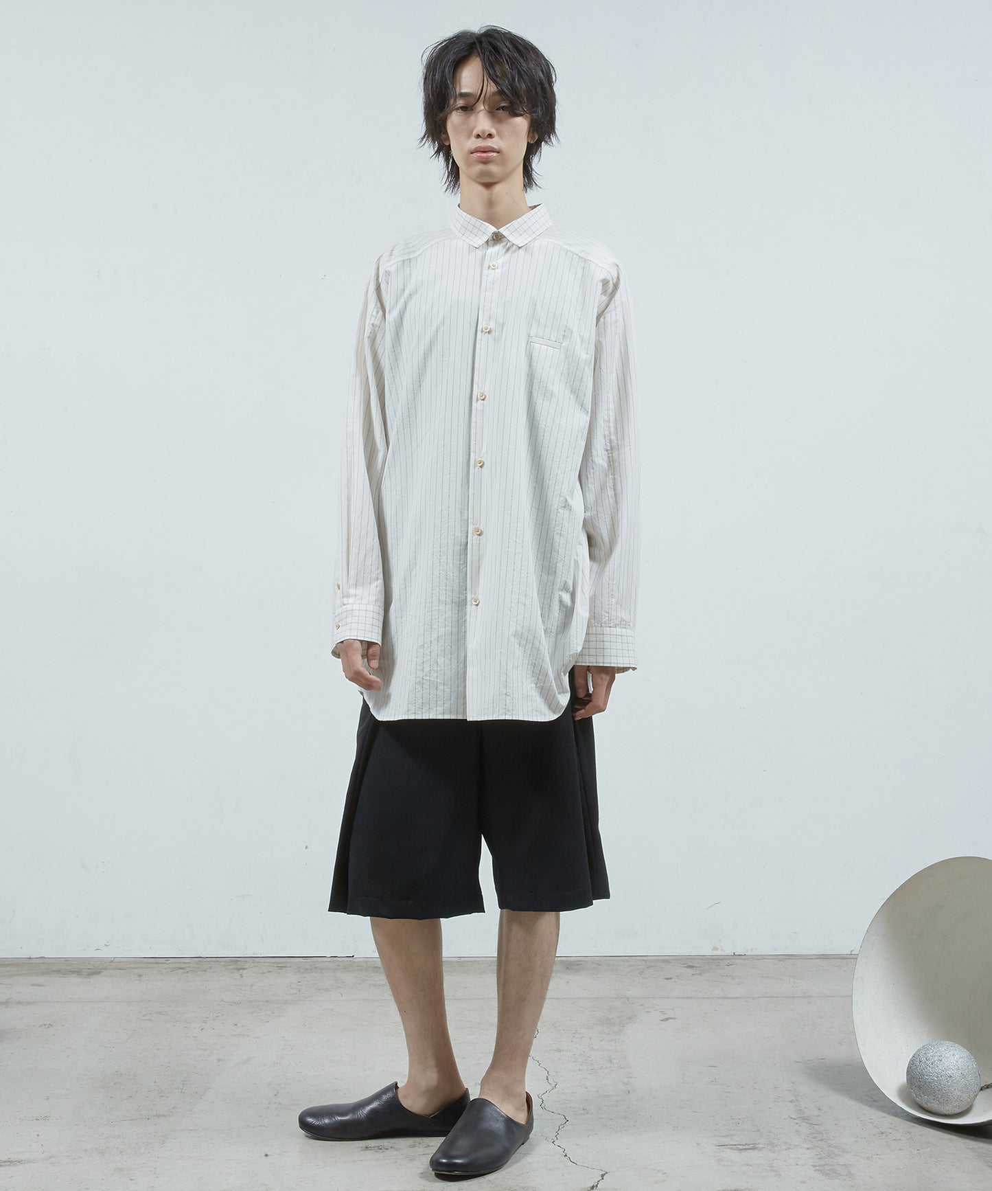 ヨークスリーブシャツ