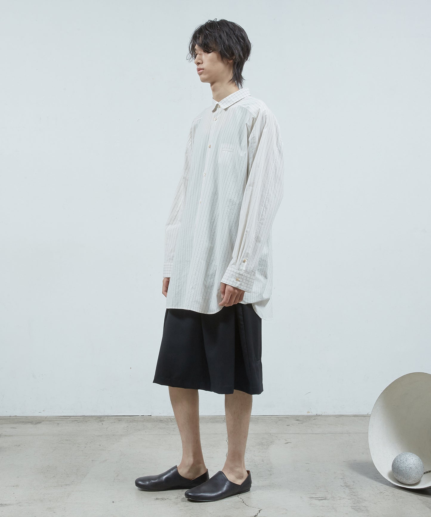 ヨークスリーブシャツ