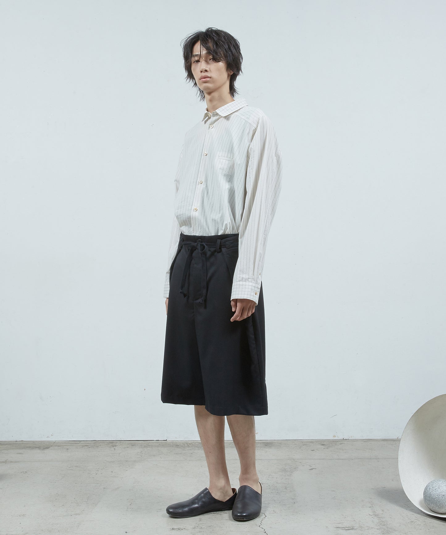 ヨークスリーブシャツ