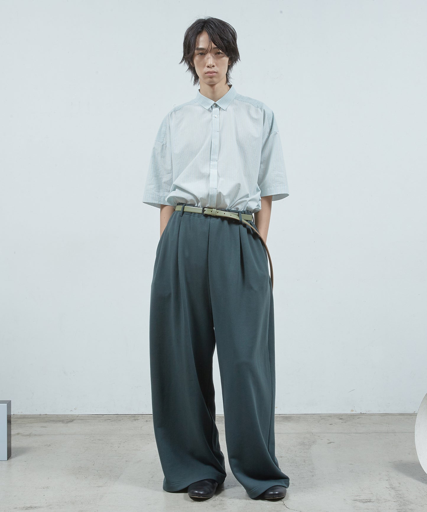 ワンタックSWパンツ