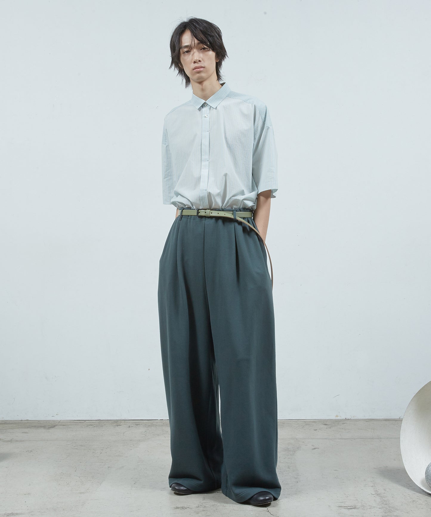 ショートスリーブトレンチ シャツ