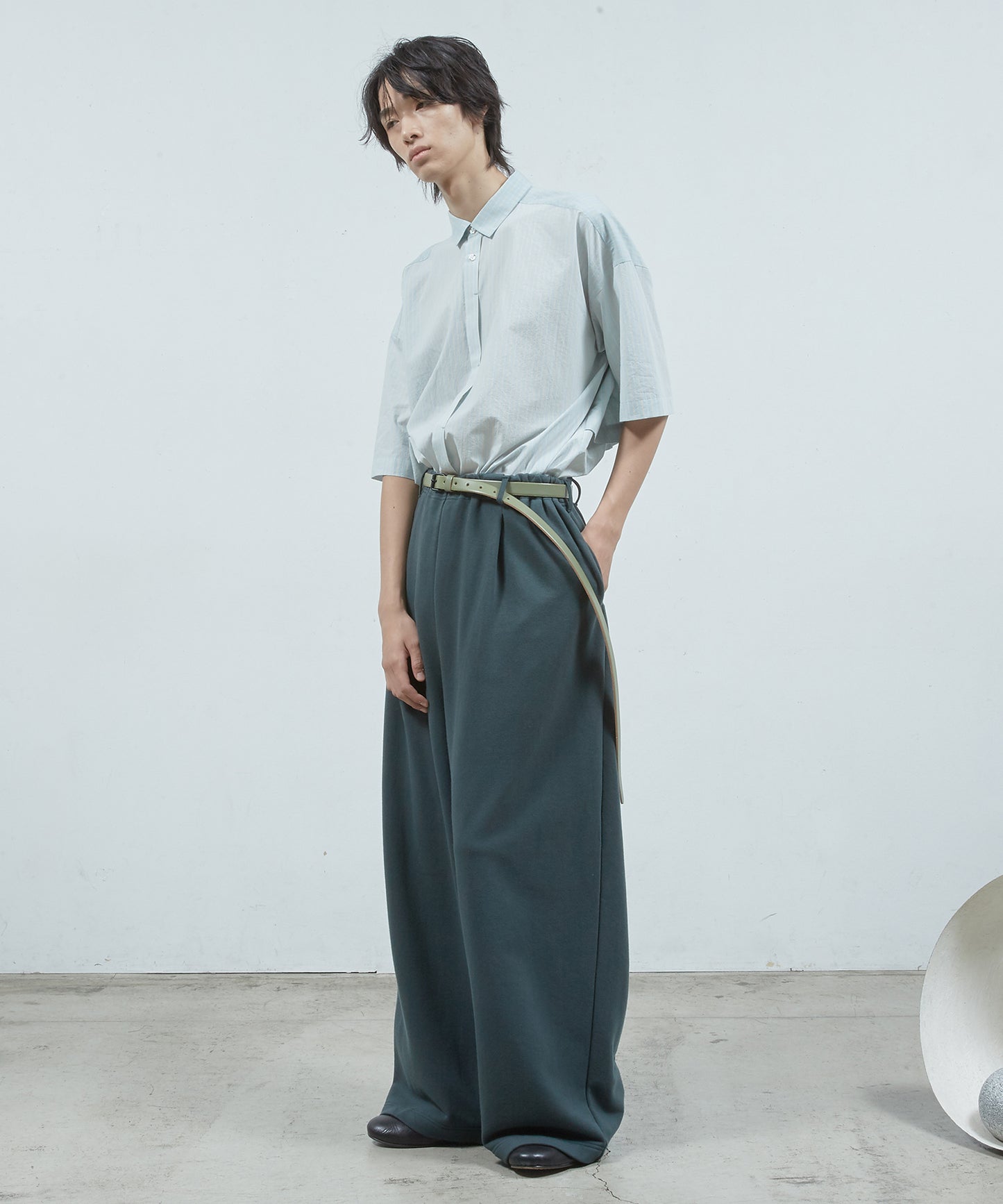 ワンタックSWパンツ