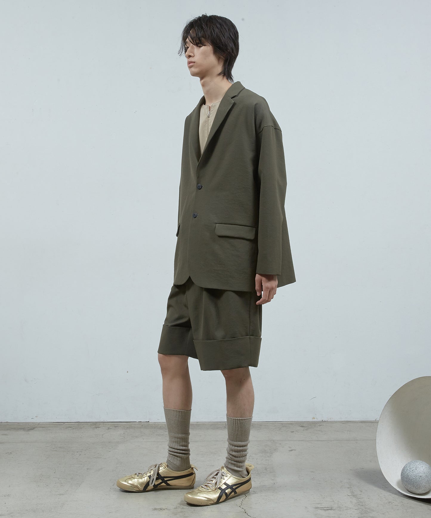 ドライポリダブルヘムショ ートPT　