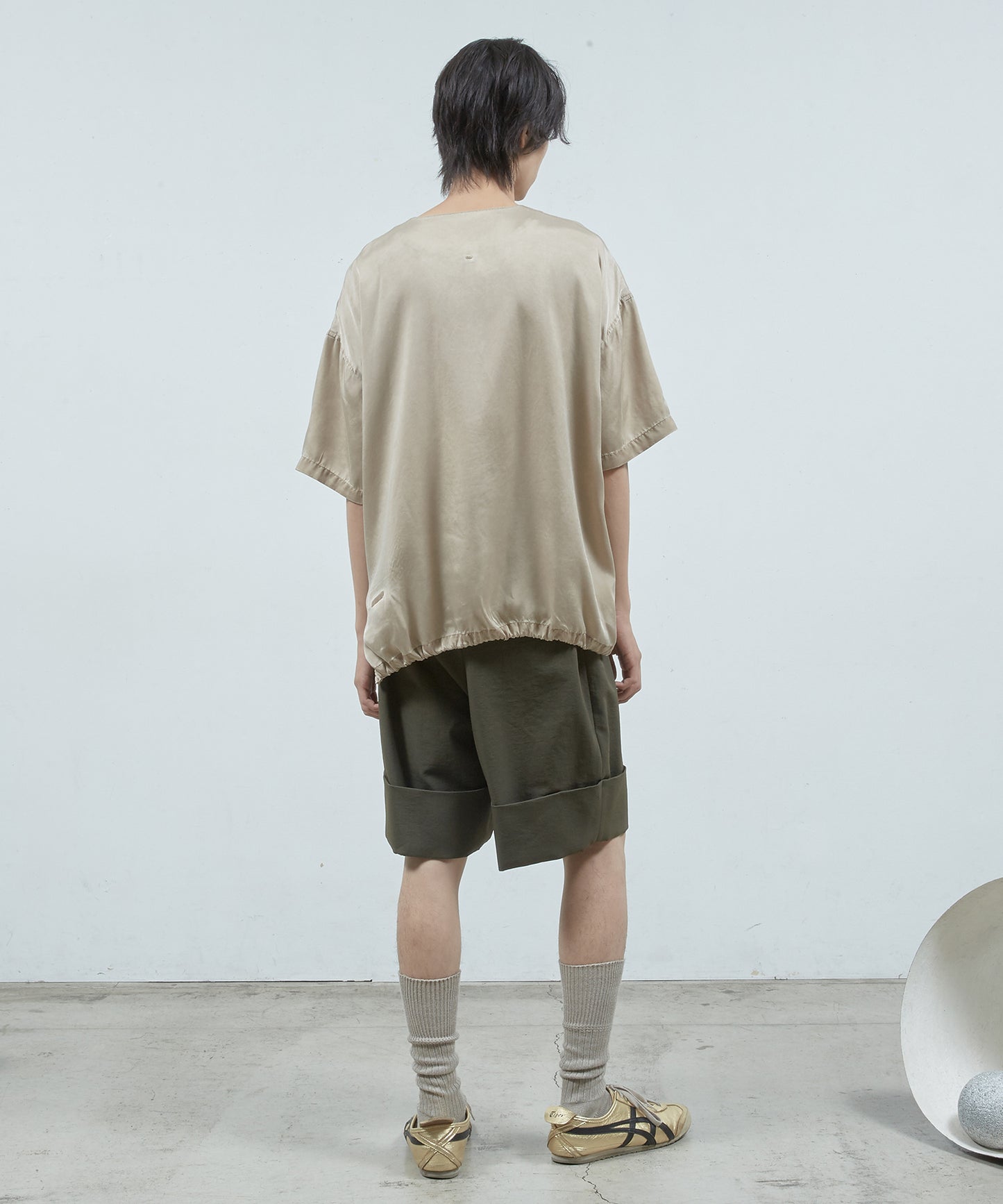 ドライポリダブルヘムショ ートPT　