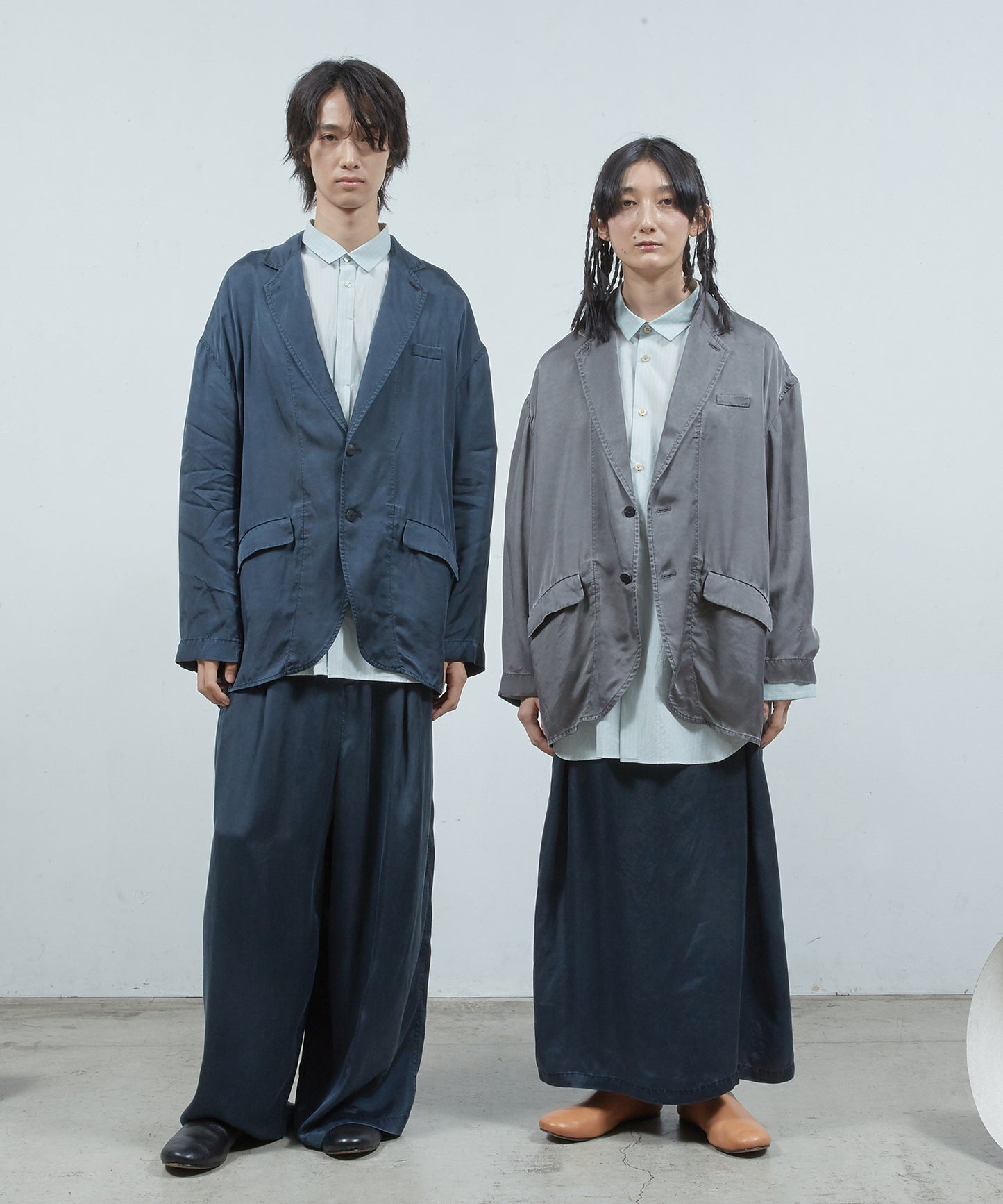 ヨークスリーブシャツ