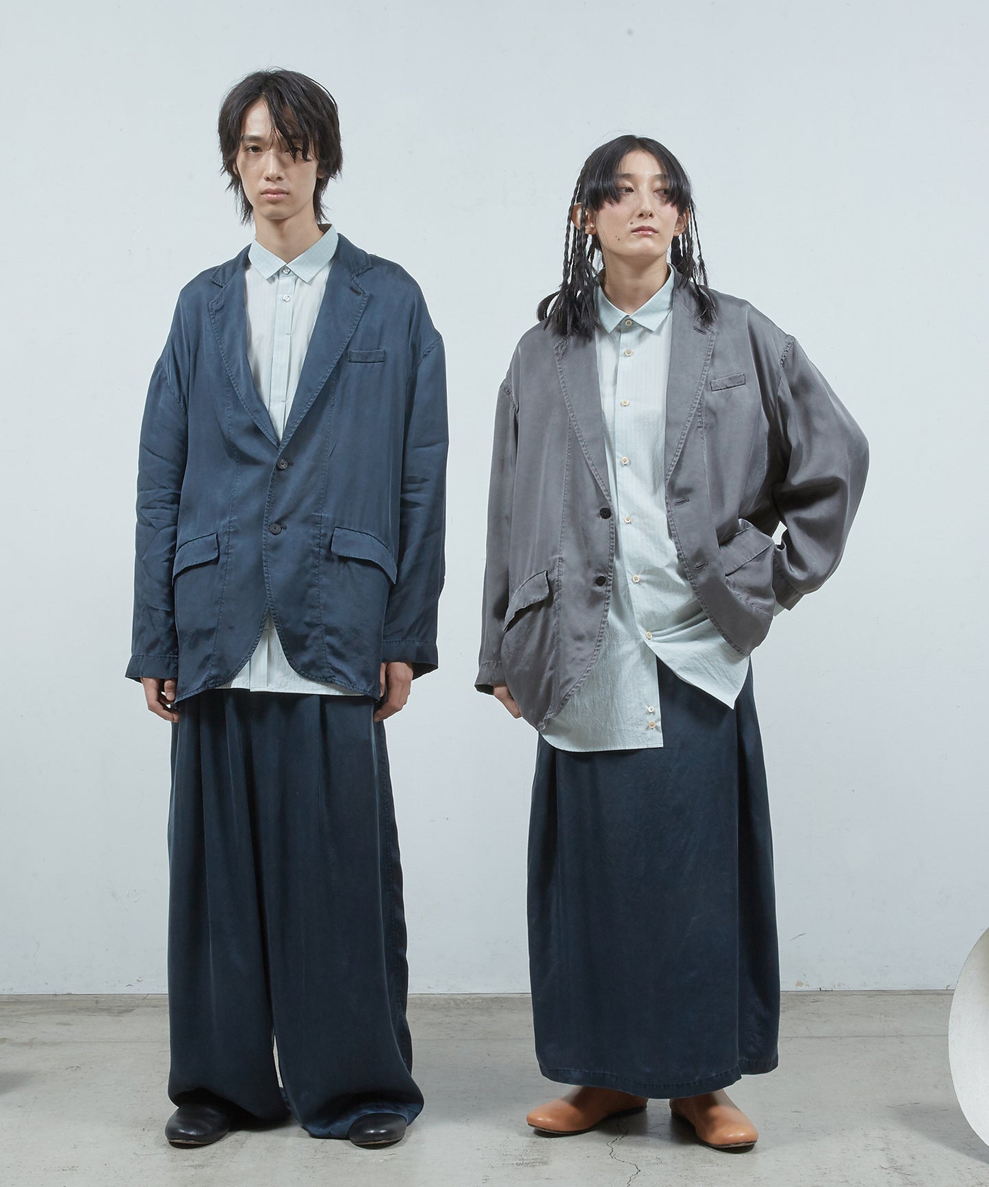 ヨークスリーブシャツ