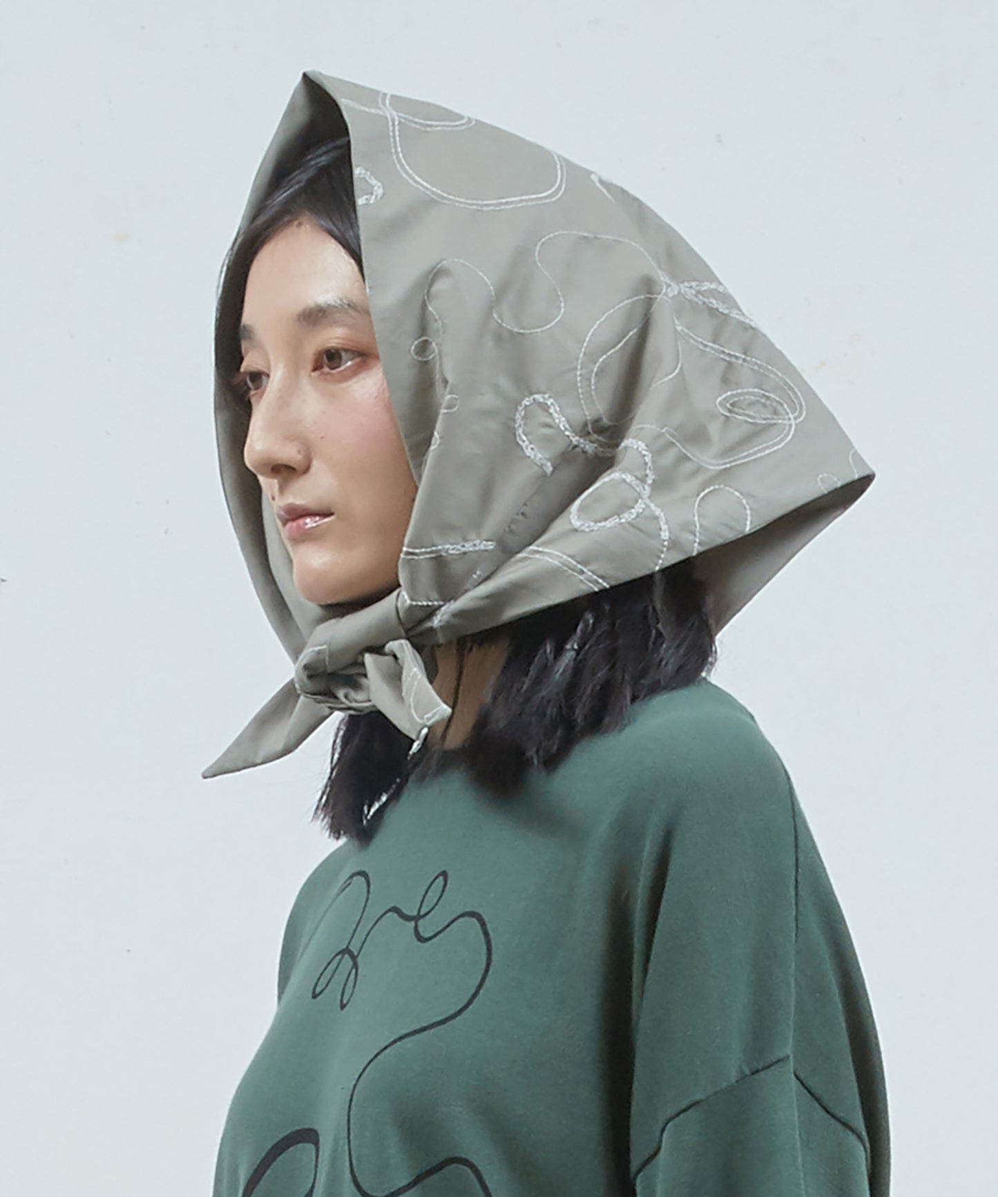 ラフステッチトライアルグルスカーフ