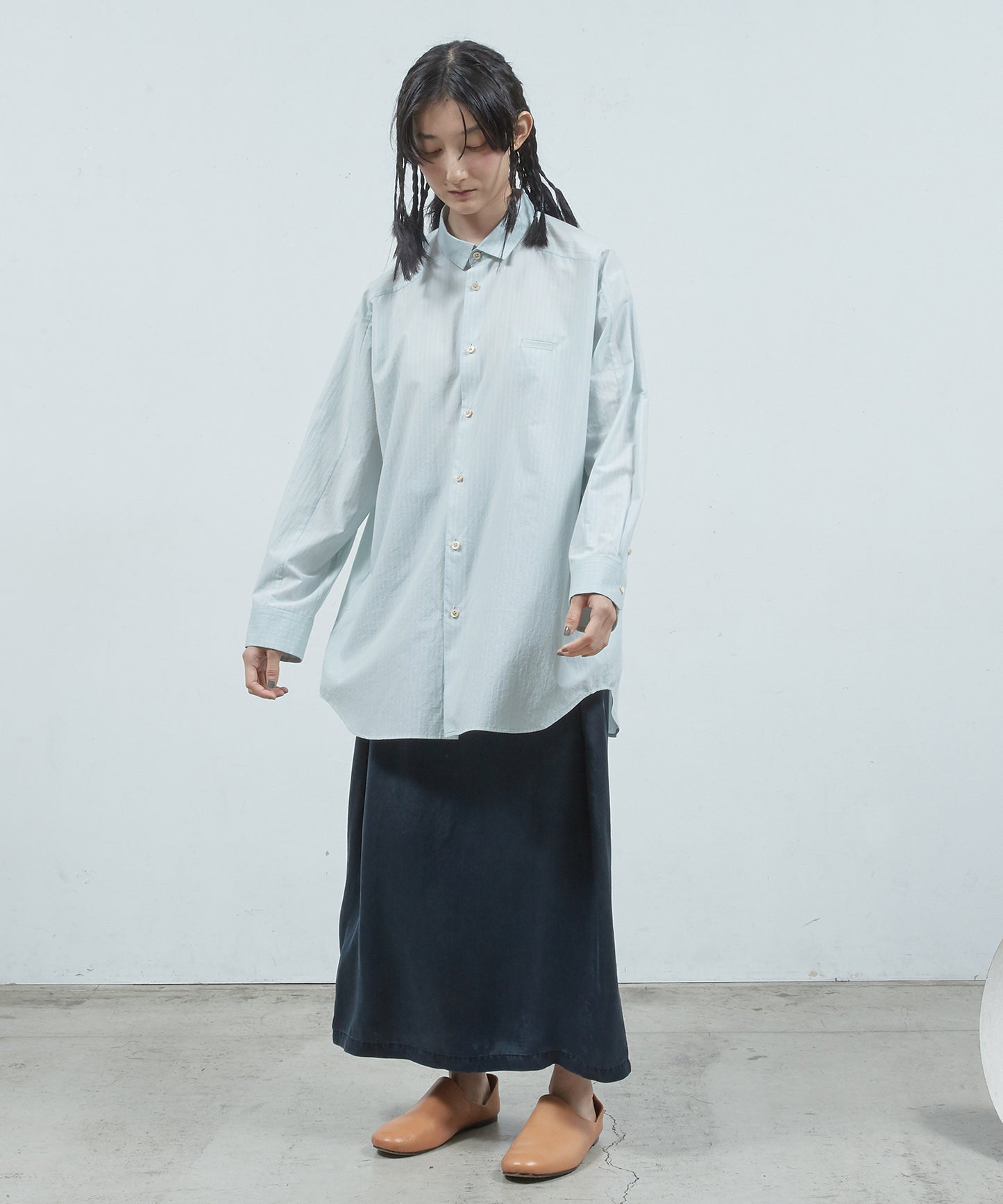 ヨークスリーブシャツ