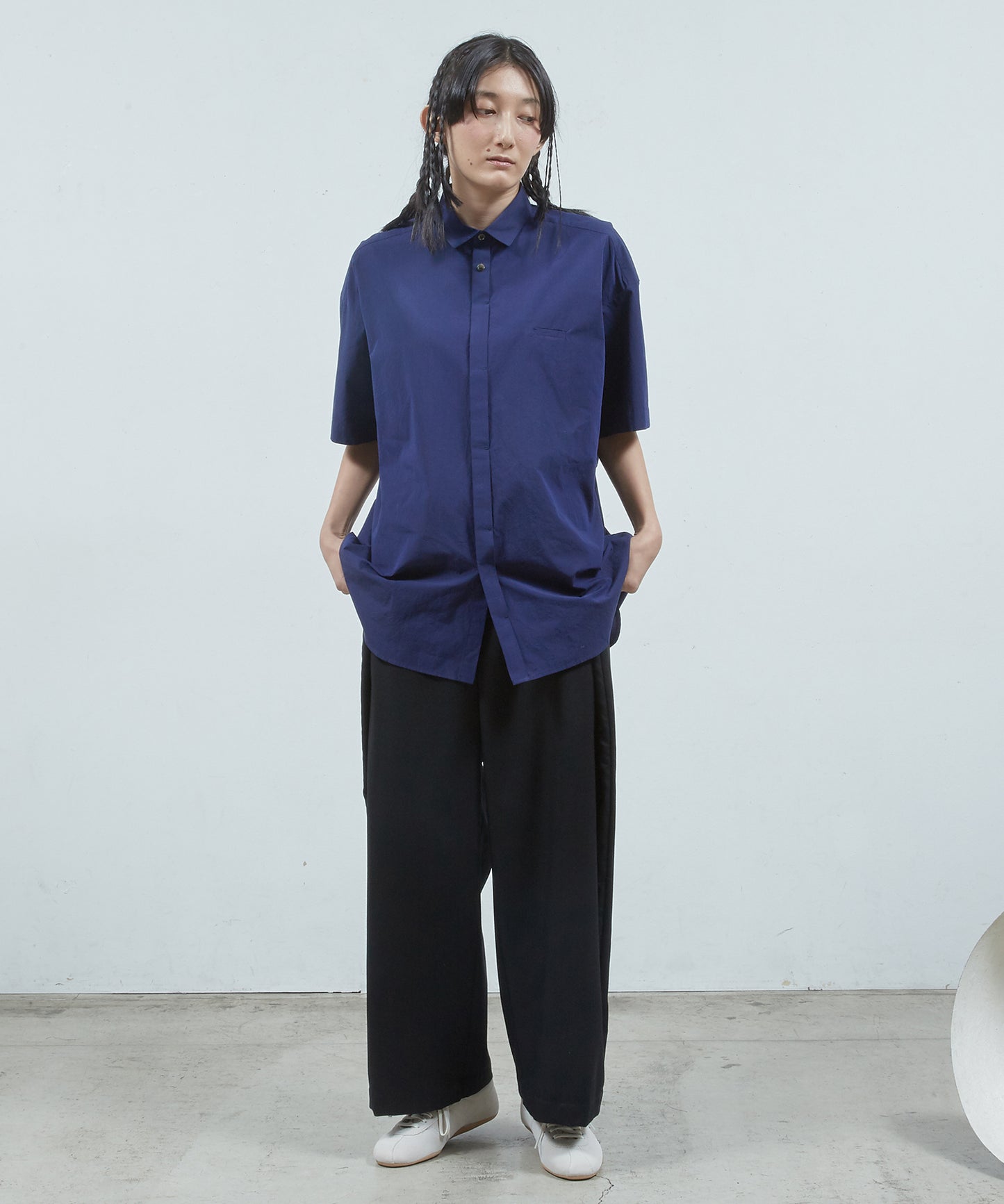 ショートスリーブトレンチ シャツ