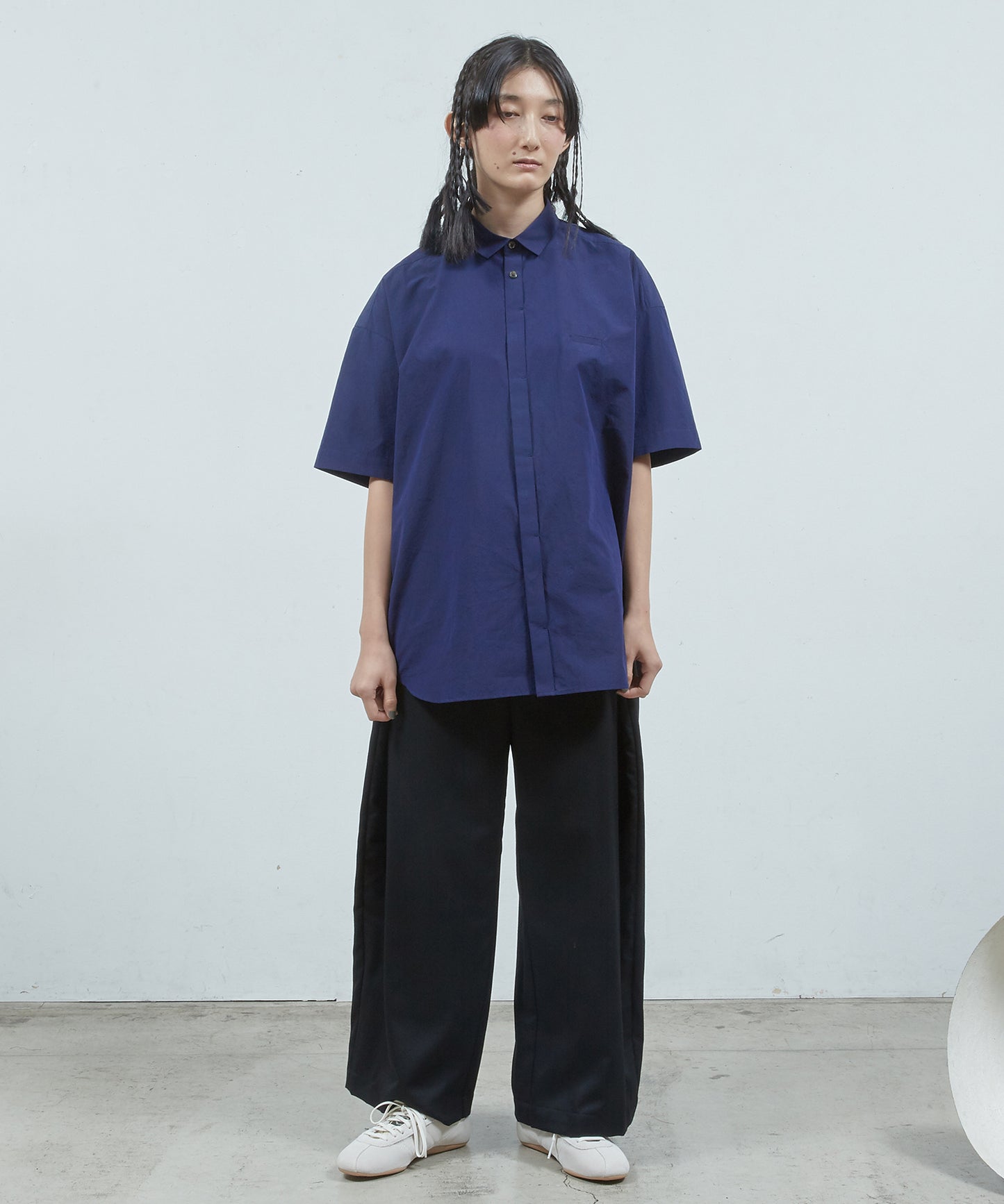 ショートスリーブトレンチ シャツ