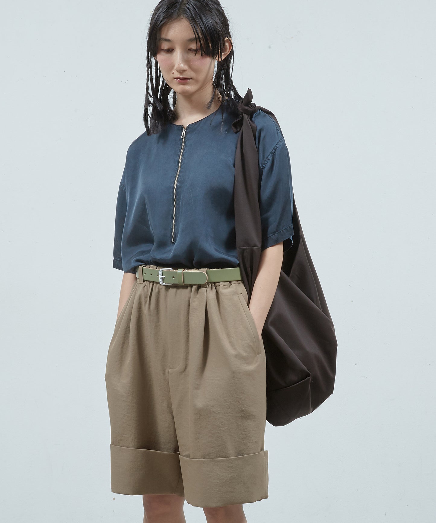 ドライポリダブルヘムショ ートPT　