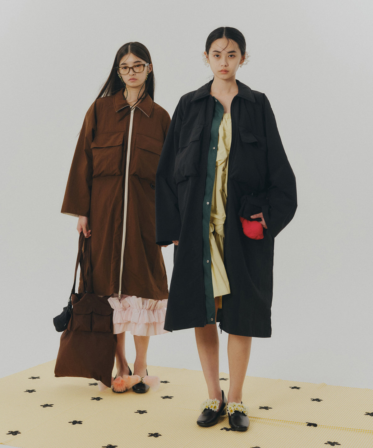 REVERSIBLE TECH COAT