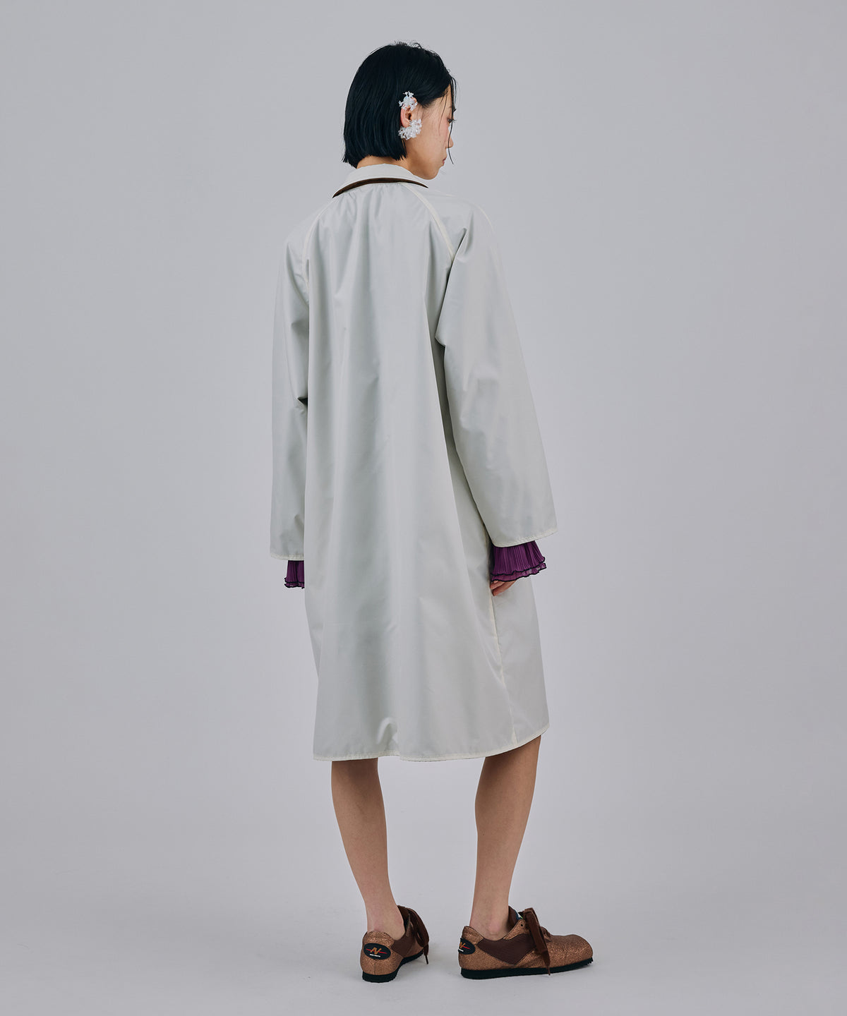 REVERSIBLE TECH COAT