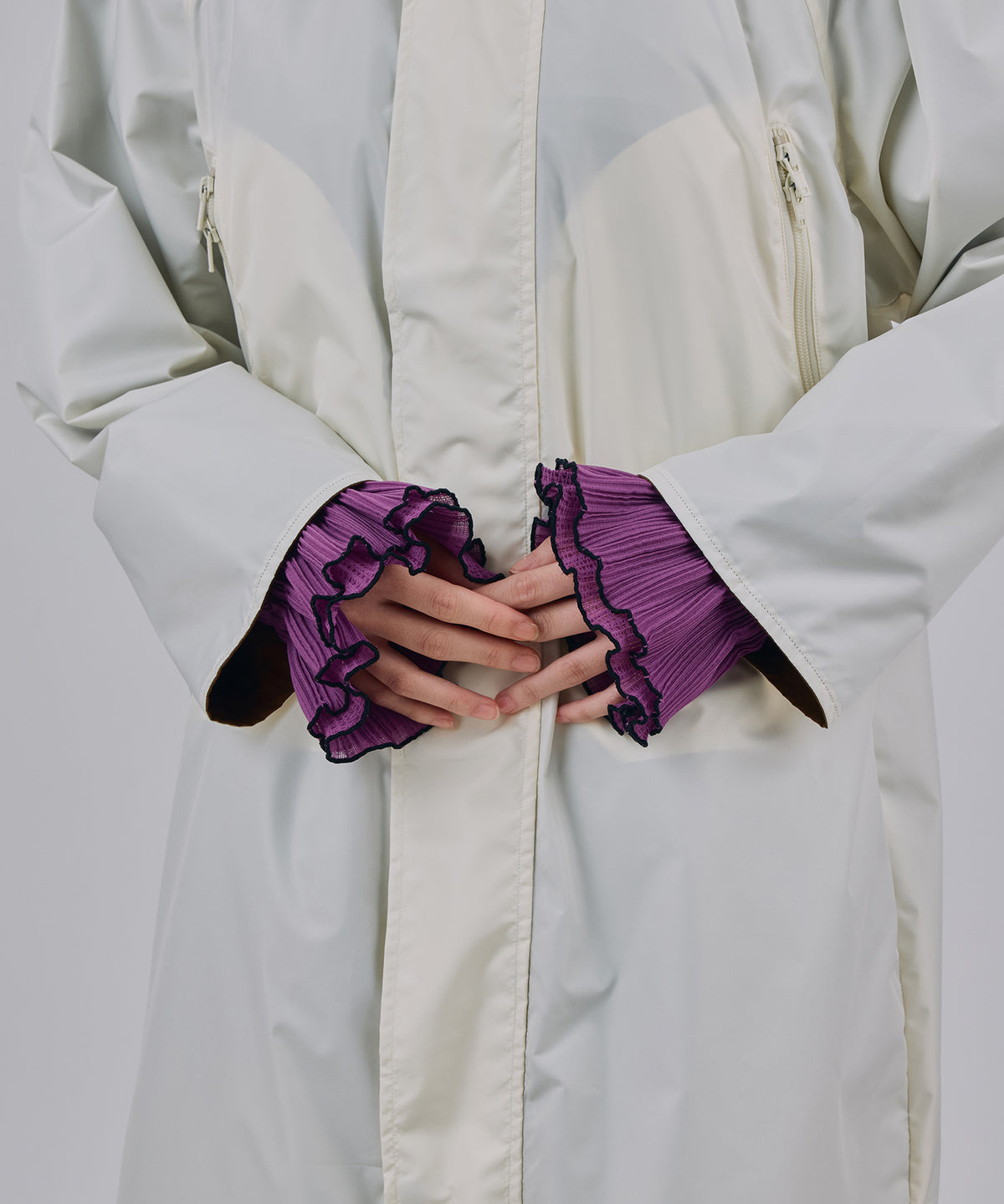 REVERSIBLE TECH COAT