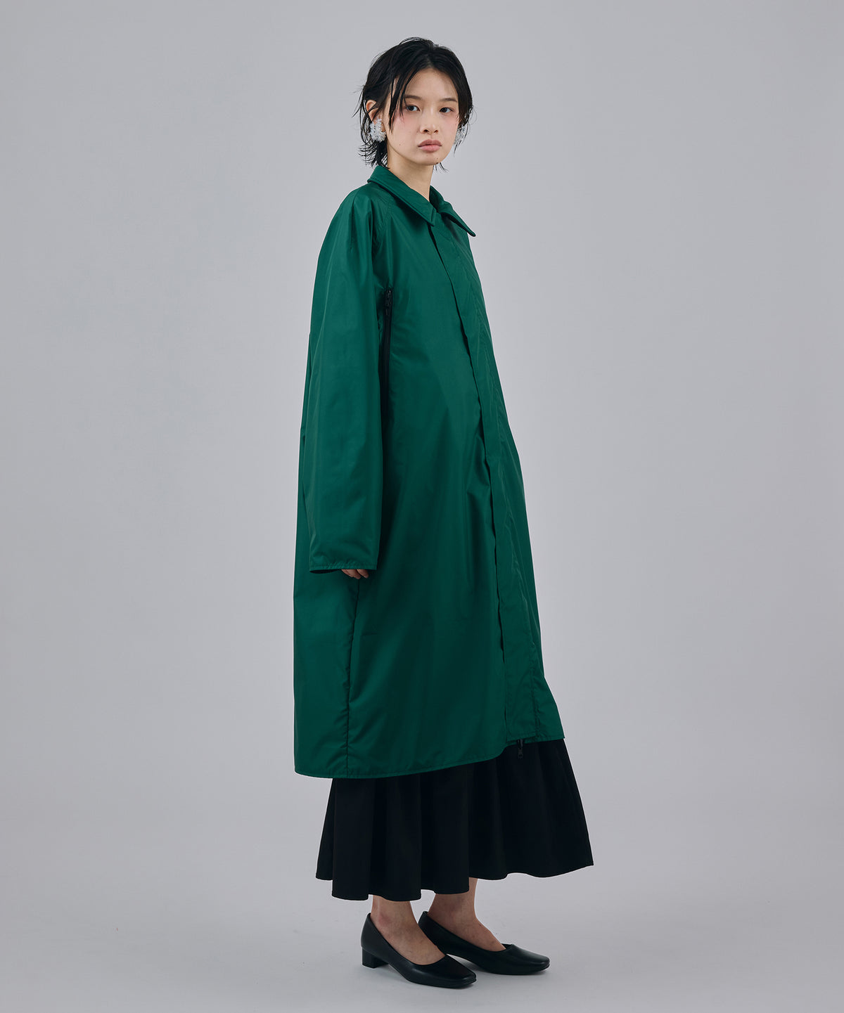 REVERSIBLE TECH COAT