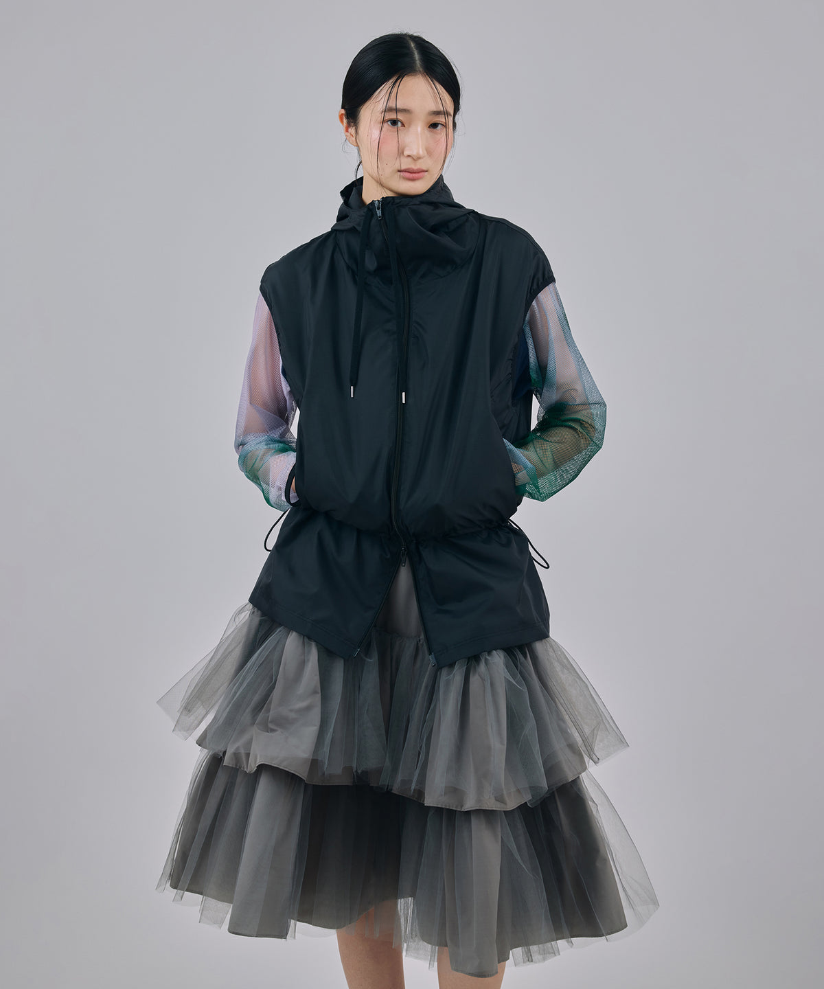3WAY TULE TIERED SKIRT