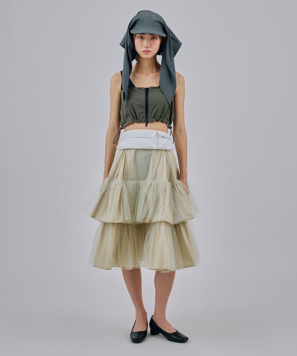 3WAY TULE TIERED SKIRT