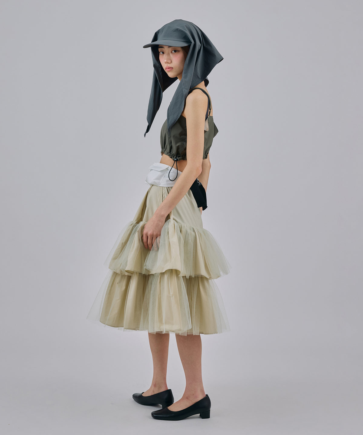 3WAY TULE TIERED SKIRT