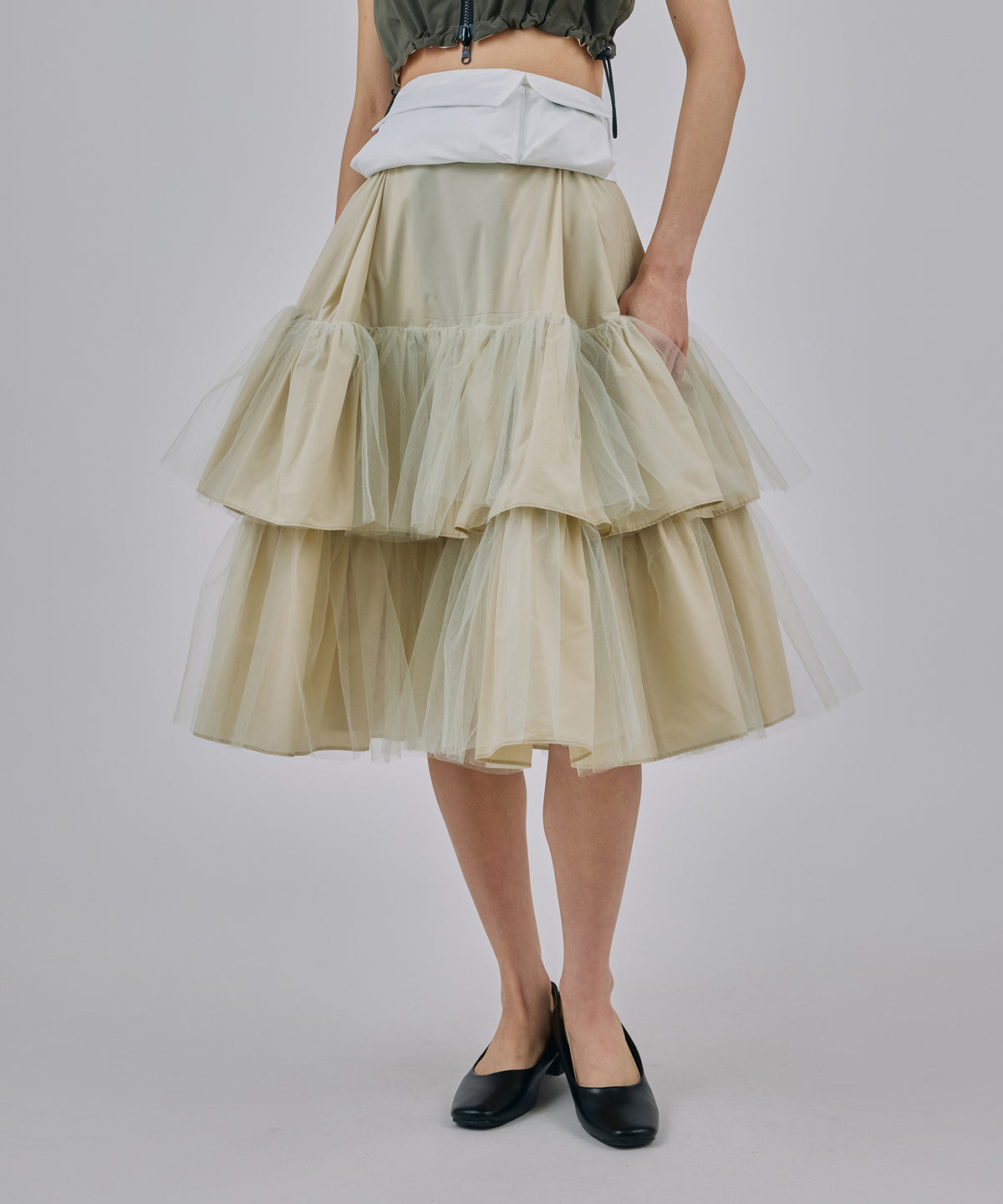 3WAY TULE TIERED SKIRT