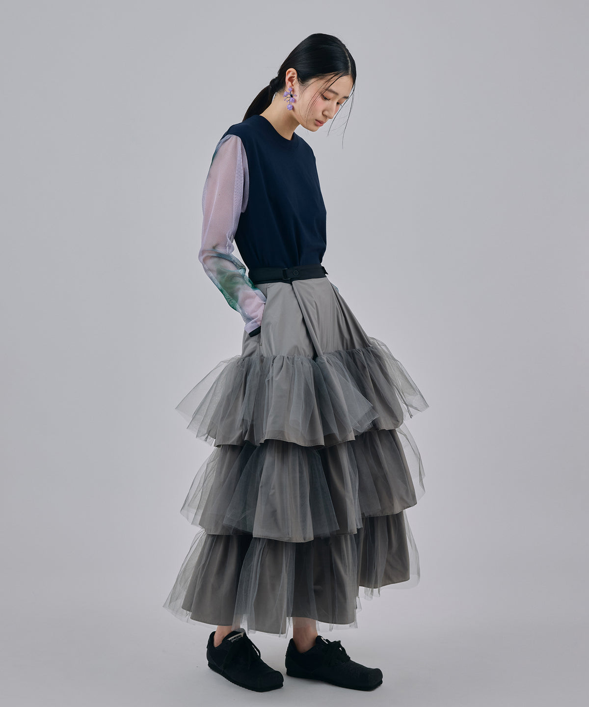 3WAY TULE TIERED SKIRT