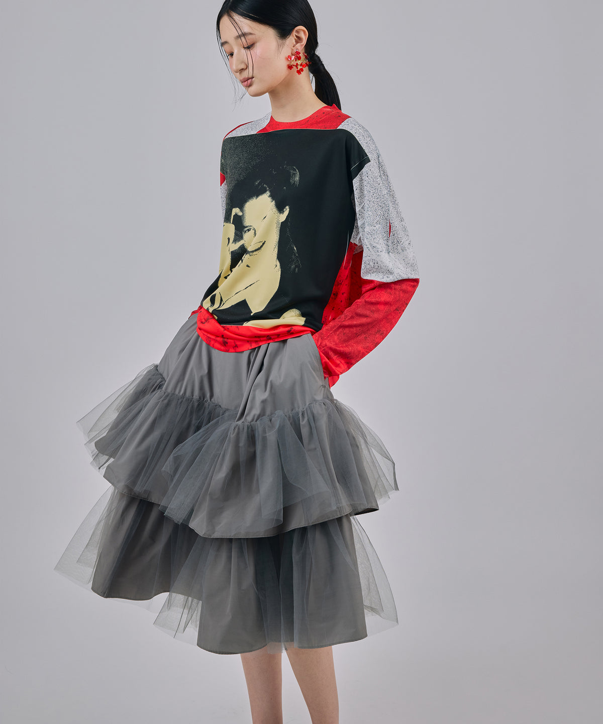 3WAY TULE TIERED SKIRT