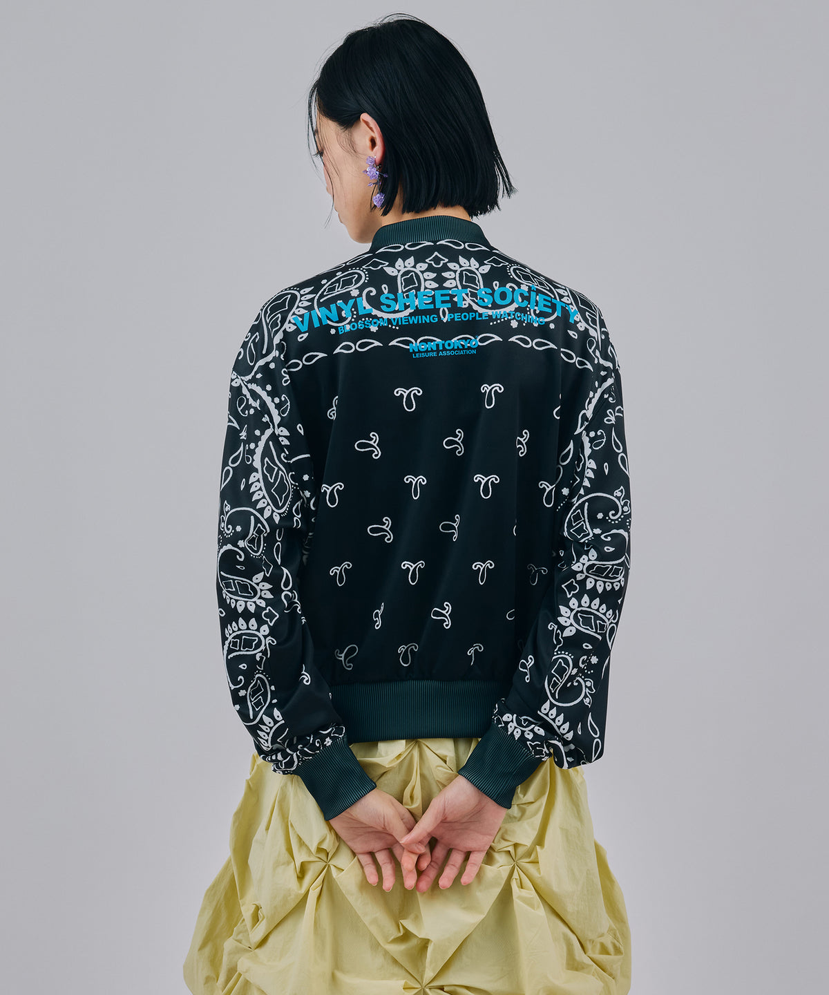 PRINT TRACK JACKET