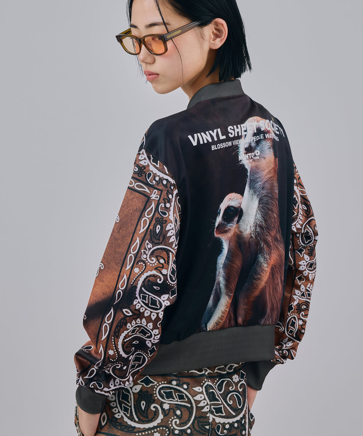 PRINT TRACK JACKET