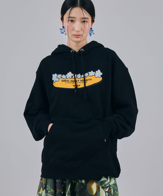 PRINT PULLOVER PARKER(STAR)
