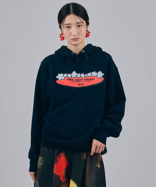 PRINT PULLOVER PARKER(STAR)