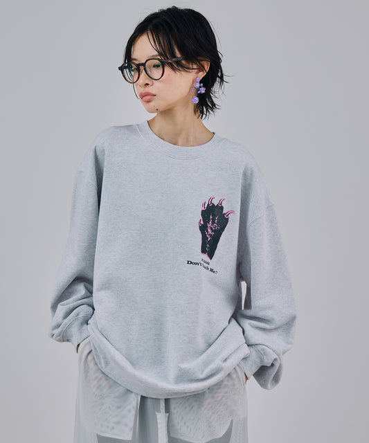 PRINT PULLOVER SWEAT(HAND)