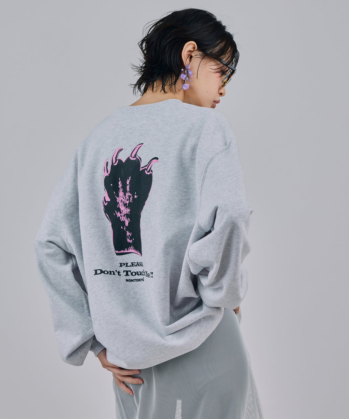 PRINT PULLOVER SWEAT(HAND)