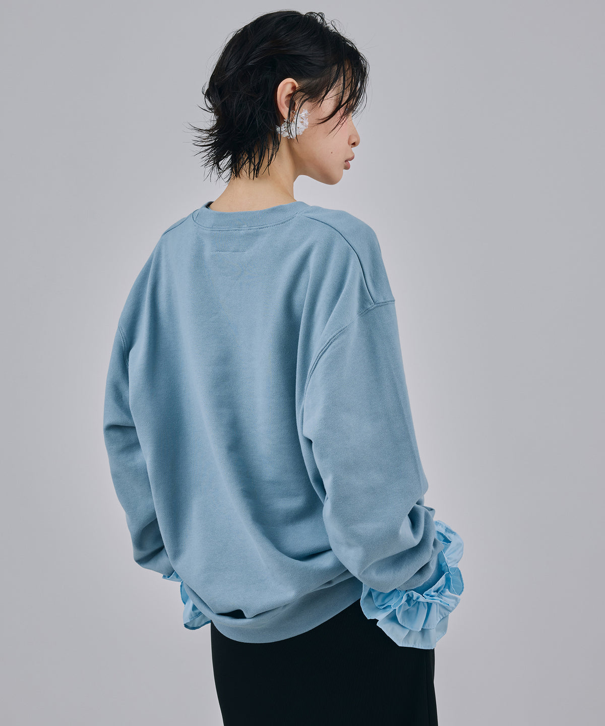 PRINT PULLOVER SWEAT(CAT)