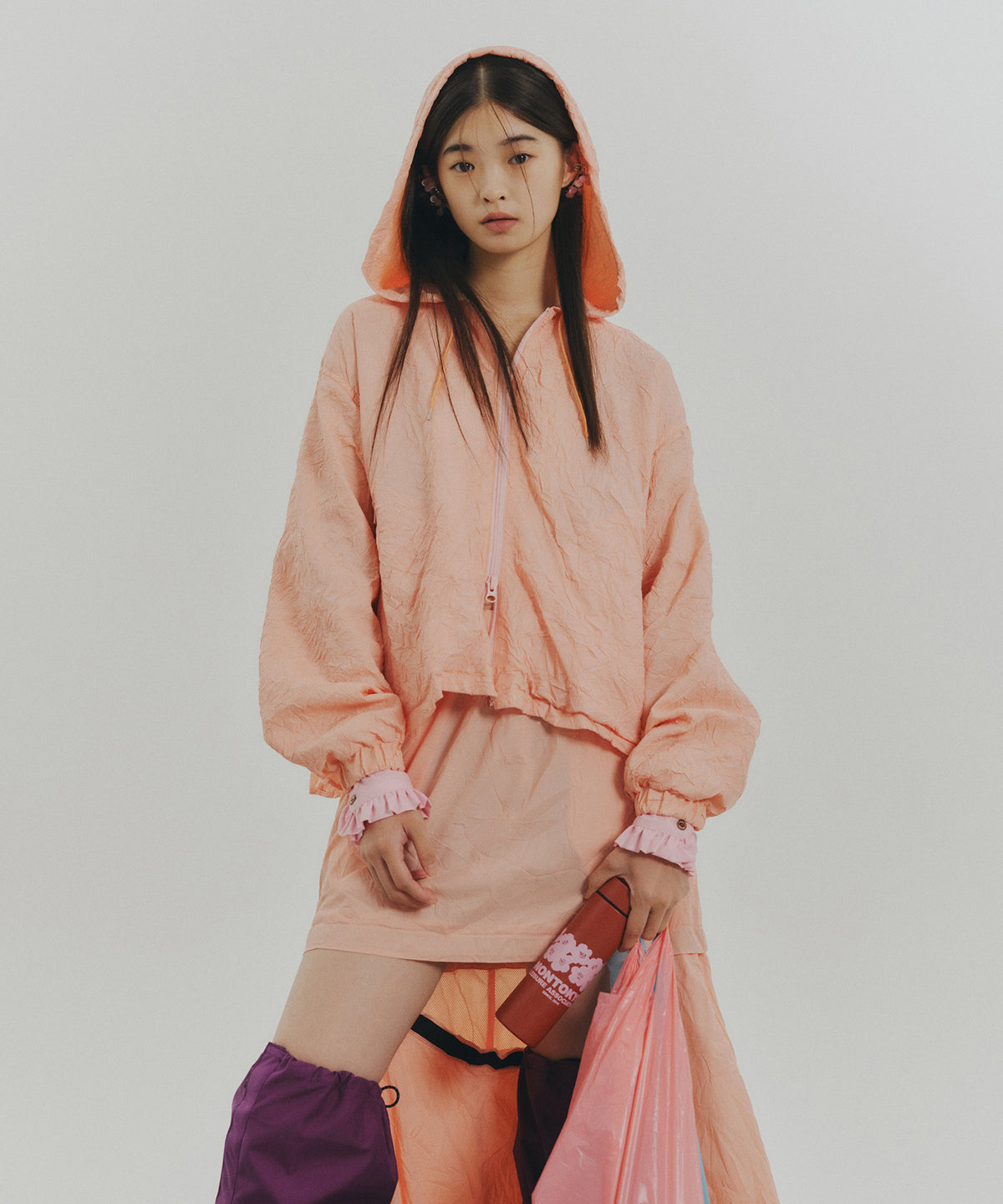2WAY CRINKLE SKIRT