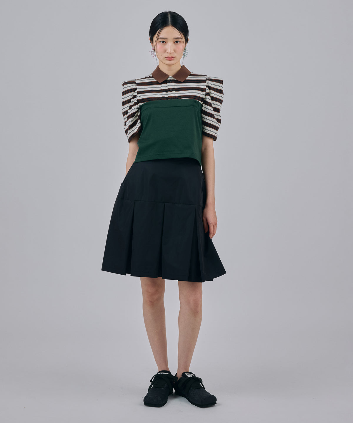 3WAY BORDER POLO SHIRT