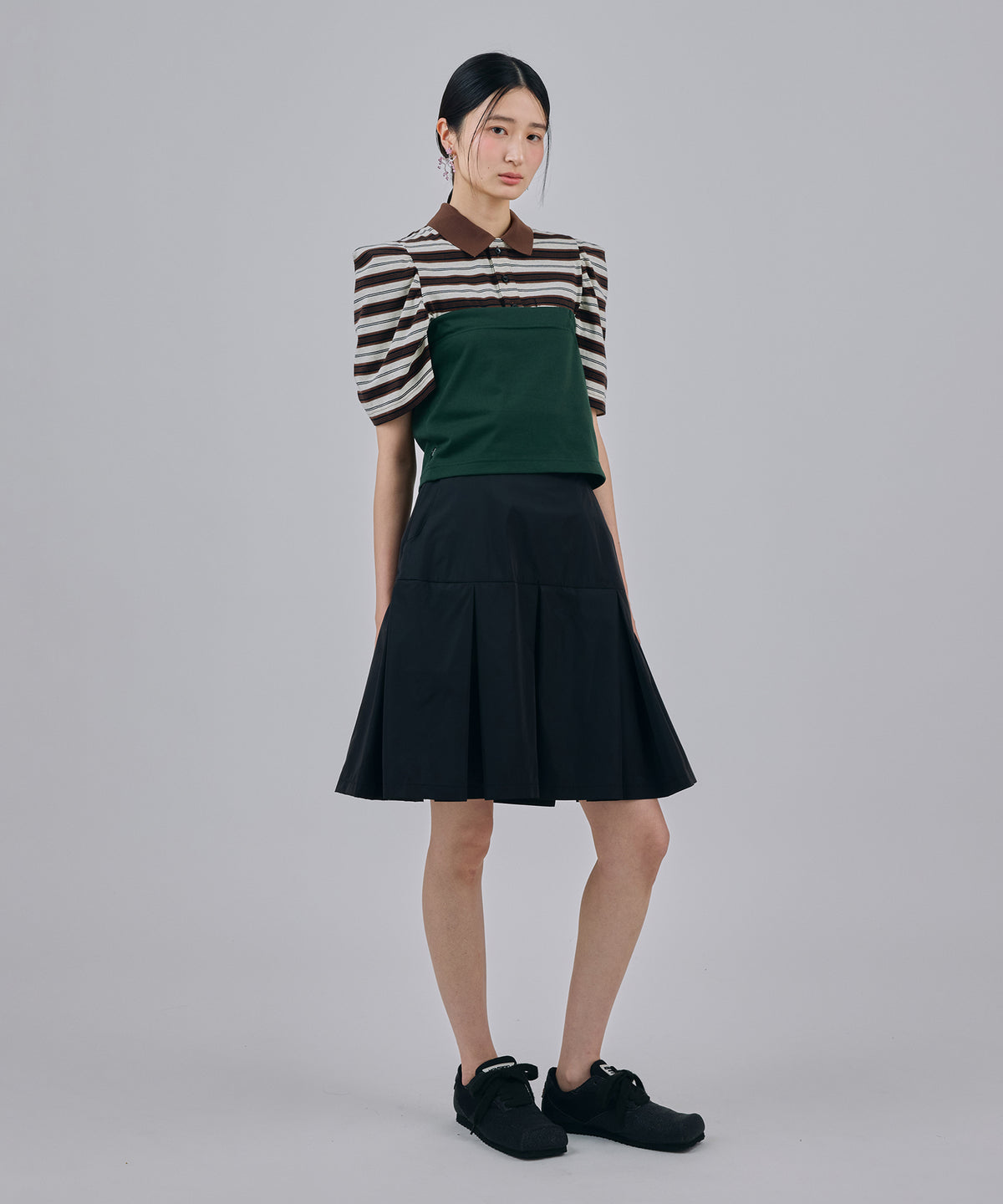 3WAY BORDER POLO SHIRT