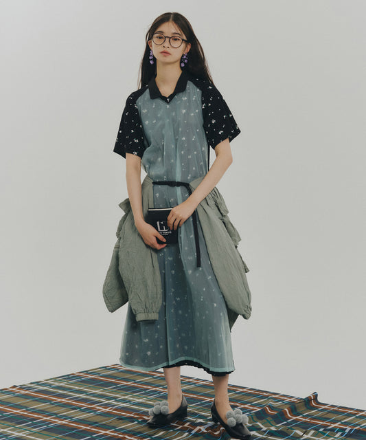THERMAL FLOWER ONE-PIECE