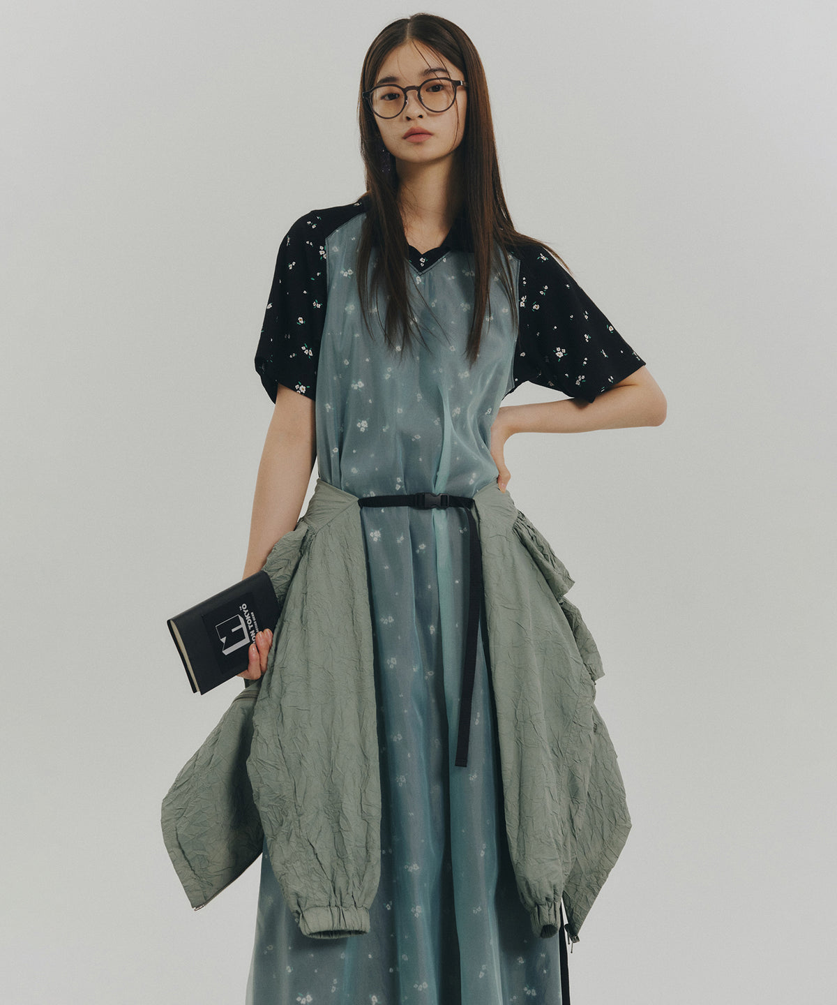 THERMAL FLOWER ONE-PIECE