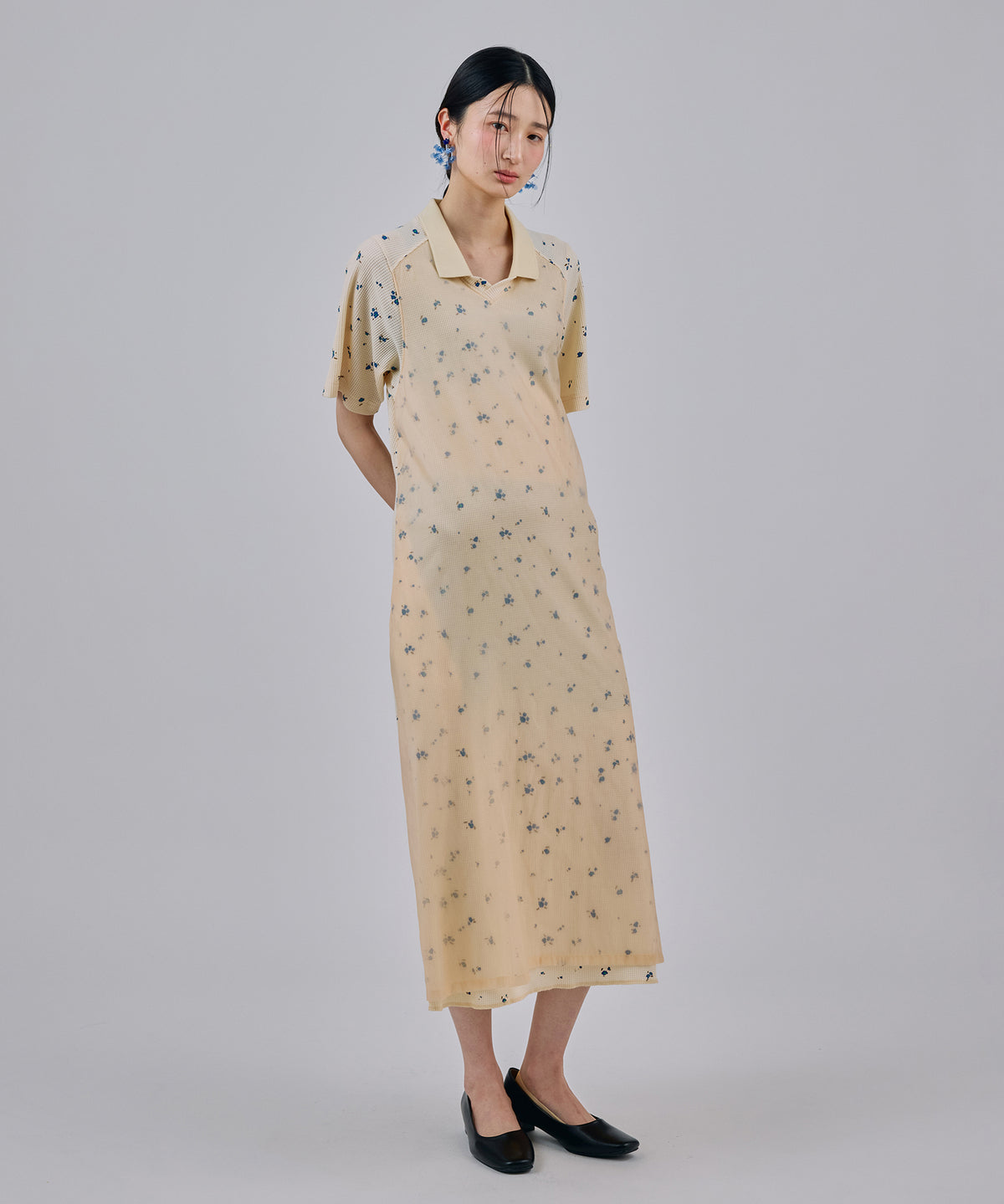THERMAL FLOWER ONE-PIECE