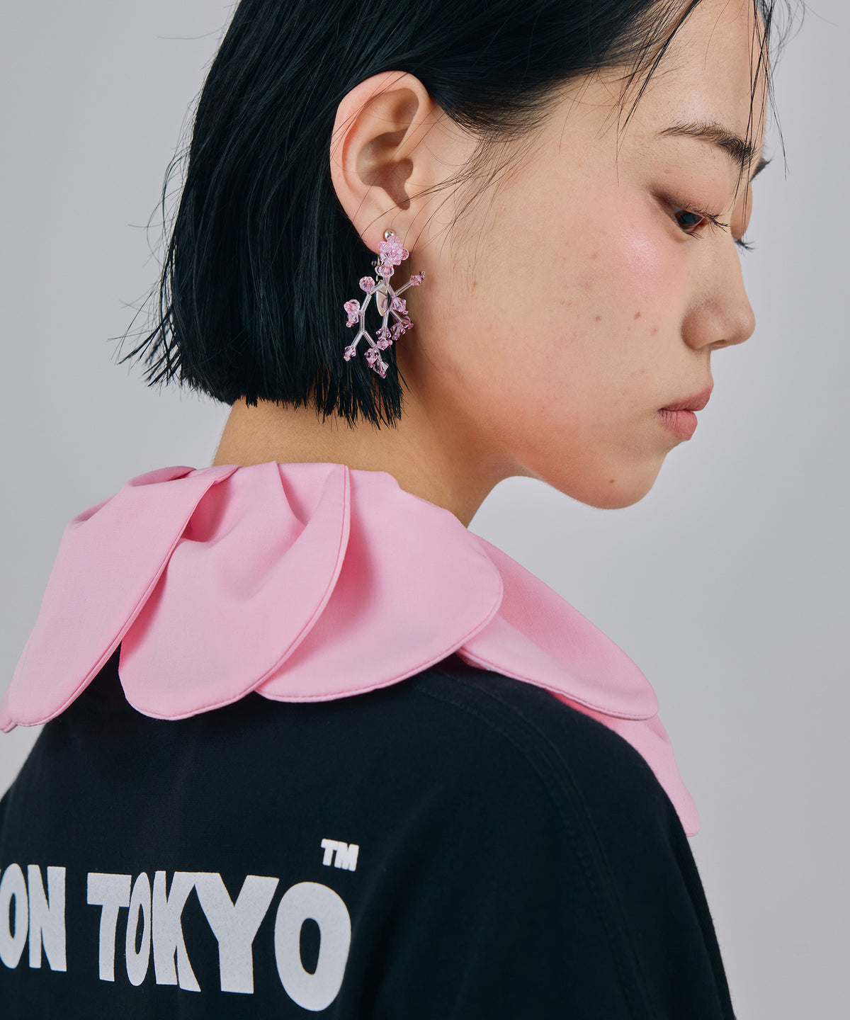 CRYSTAL BUD BRANCH EARRINGS