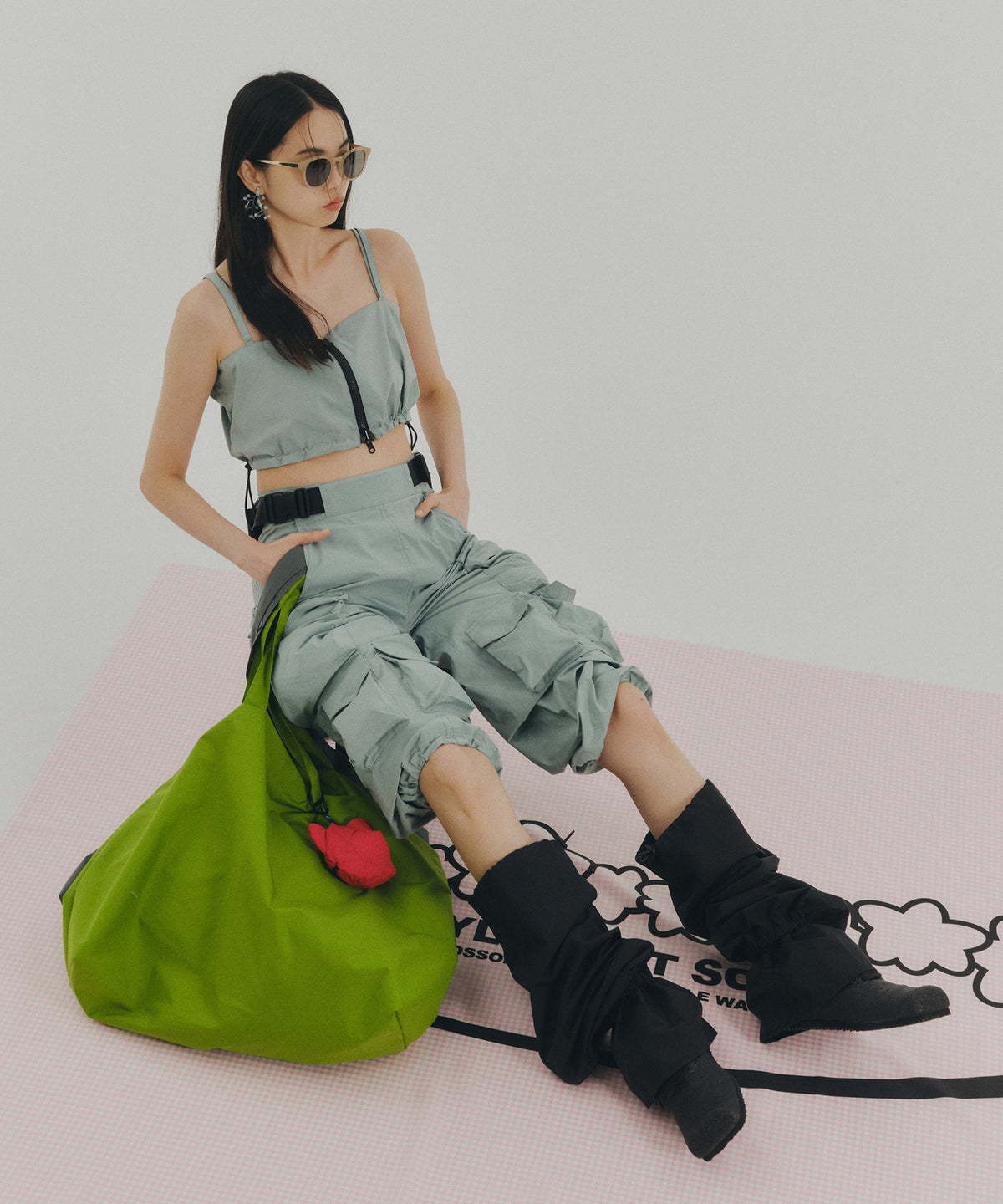 REVERSIBLE RIPSTOP BUSTIER