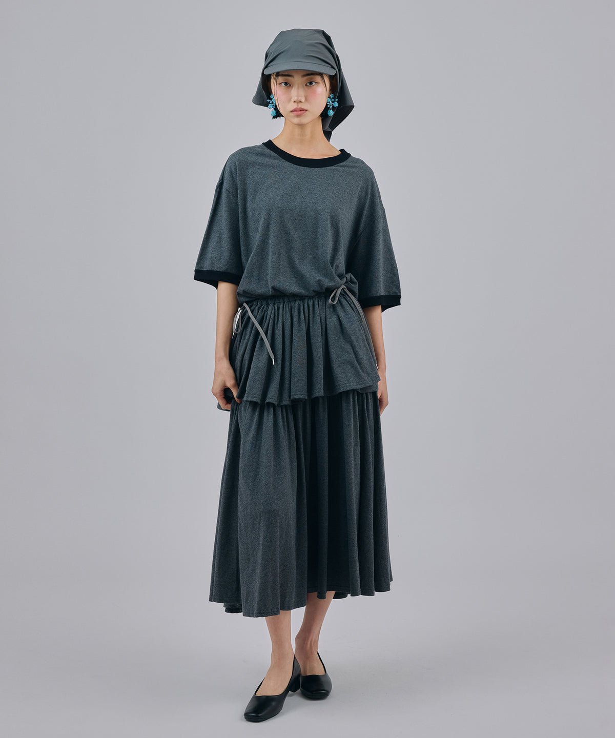 RINGER TIERED ONE-PIECE