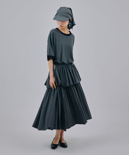 RINGER TIERED ONE-PIECE